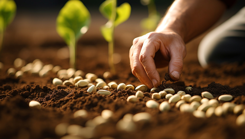 MERIS spécialise en séchage de céréales : Plantation de grain de semence